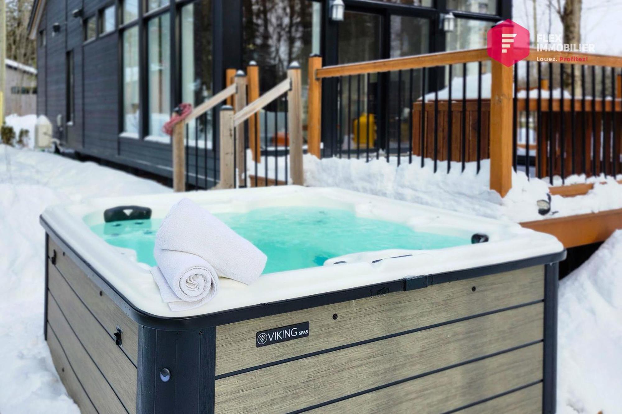 The Marco-Polo Of Portneuf - Open On Nature - Private Spa Pool Sauna Pont-Rouge Exterior foto